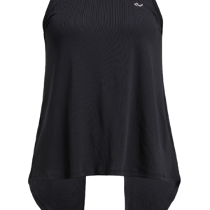 Logo Ribbed Singlet Dame - Sort -