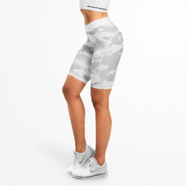 Chelsea Shorts Dame - Hvit Camo -