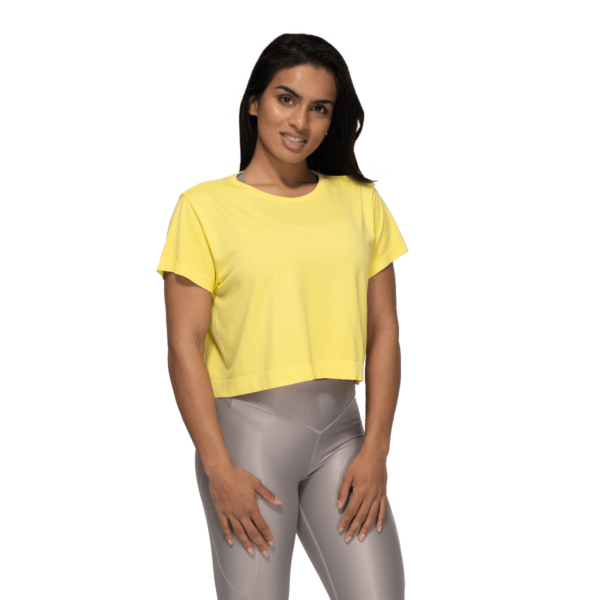 Rockaway T-skjorte Dame - Gul -