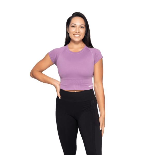 Astoria Seamless T-skjorte Dame - Lilla -