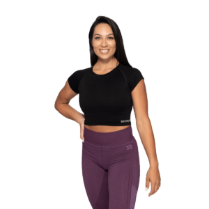 Astoria Seamless T-skjorte Dame - Sort -