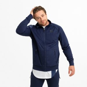 Varick Zip Jacket - Blå -