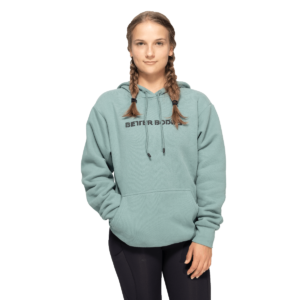 Logo Hoodie Genser Unisex - Grønn -