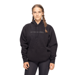 Logo Hoodie Genser Unisex - Sort -