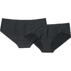Aiswood Seamless 2 Pack Hipster Dame - Sort -