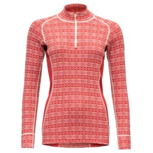 Alnes Woman Half Zip Nech - Chilli -