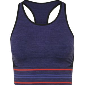 Gemma Seamless Sports-BH Dame - Blå -