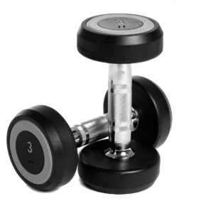 RubberDumbbells 2X3kg