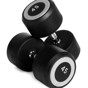 RubberDumbbells 2X45kg