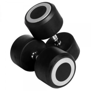 RubberDumbbells 2 x 52,5 kg