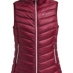 Light Down Vest Dame - Rød -
