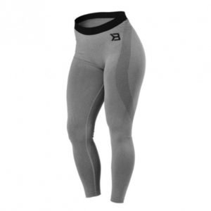 Astoria Curve Seamless Tights - Grey Melange - XS