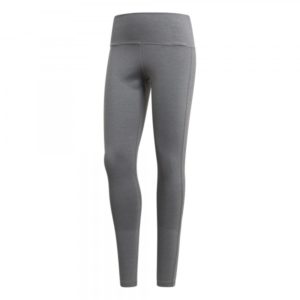 High-Rise Heathered Tights - Black - S