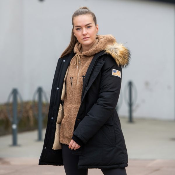 Miss Smith Jakke Dame - Sort -