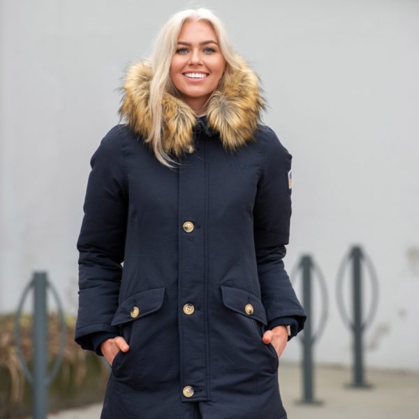 Miss Smith Jakke Dame - Blå -
