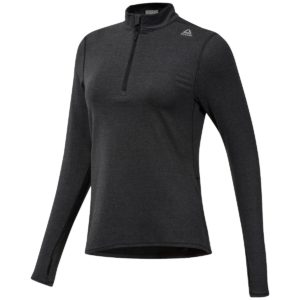 Running Essentials Quarter Zip Genser Dame - Sort -