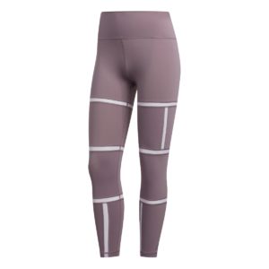 Believe This Geo Mesh Long Tights Dame - Lilla -