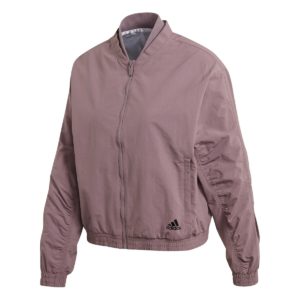 Woven Bomber Jakke Dame - Lilla -