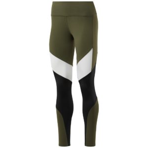 TS Lux Colorblocked Tights 2.0 Dame - Grønn -