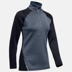 ColdGear Armour Half Zip Color Block Genser - Blå -