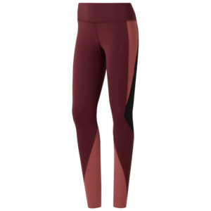 Lux Colorblocked Tights 2.0 Dame - Rød -