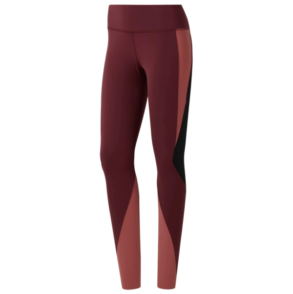 Lux Colorblocked Tights 2.0 Dame - Rød -