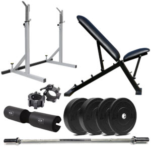 Squat Rack Styrkepakke 80 kg