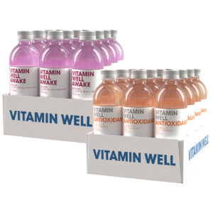 Pakke - Vitamin Well 0,5l x 24 (2 brett)