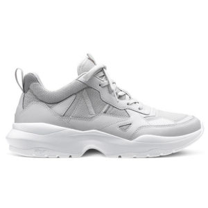 Quantm Leather T-G9 Chunky Sneakers Dame - Grå -