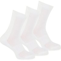 Bamboo Mid Sock 3-pack White