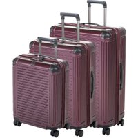 Light Strong Trolley Set Burgundy