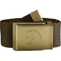 Canvas Brass Belt 4 cm
