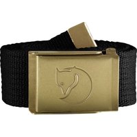 Canvas Brass Belt 4 cm