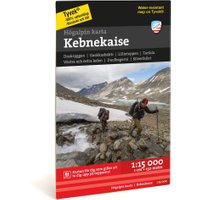 Högalpin karta - Kebnekaise 1:15 000