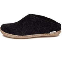 Open Heel Leather Sole