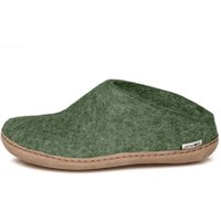 Open Heel Leather Sole