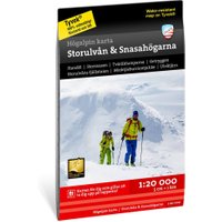 Högalpin karta - Storulvån & Snasahögarna 1:20 000
