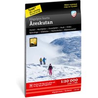 Högalpin karta Åreskutan 1:20 000