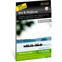 Evo & Päijänne 1:25.000