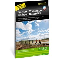 Liesjärvi Torronsuo Hämeen Ilvesreitti 1:25.000