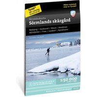 Skridskokarta Sörmlands skärgård 1:50.000