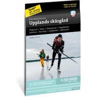 Skridskokarta Upplands skärgård 1:50.000