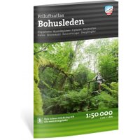 Friluftsatlas Bohusleden 1:50.000