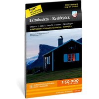 Saltoluokta – Kvikkjokk 1:50 000