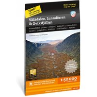 Vålådalen, Lunndörren & Oviksfjällen 1:50.000