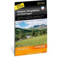 Gäddede, Hotagsfjällen och Skalstugan 1:100.000