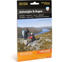 Grövelsjön & Rogen 1:50.000