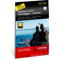 Høyfjellskart Lofoten: Austvågøya – Svolvær