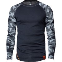 Camo Merino Wool Crew