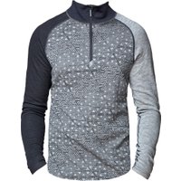 Geo Merino Wool Halfzip